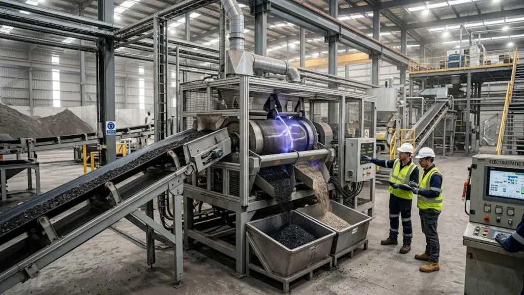 Electrostatic Separation in Mineral Processing Guide