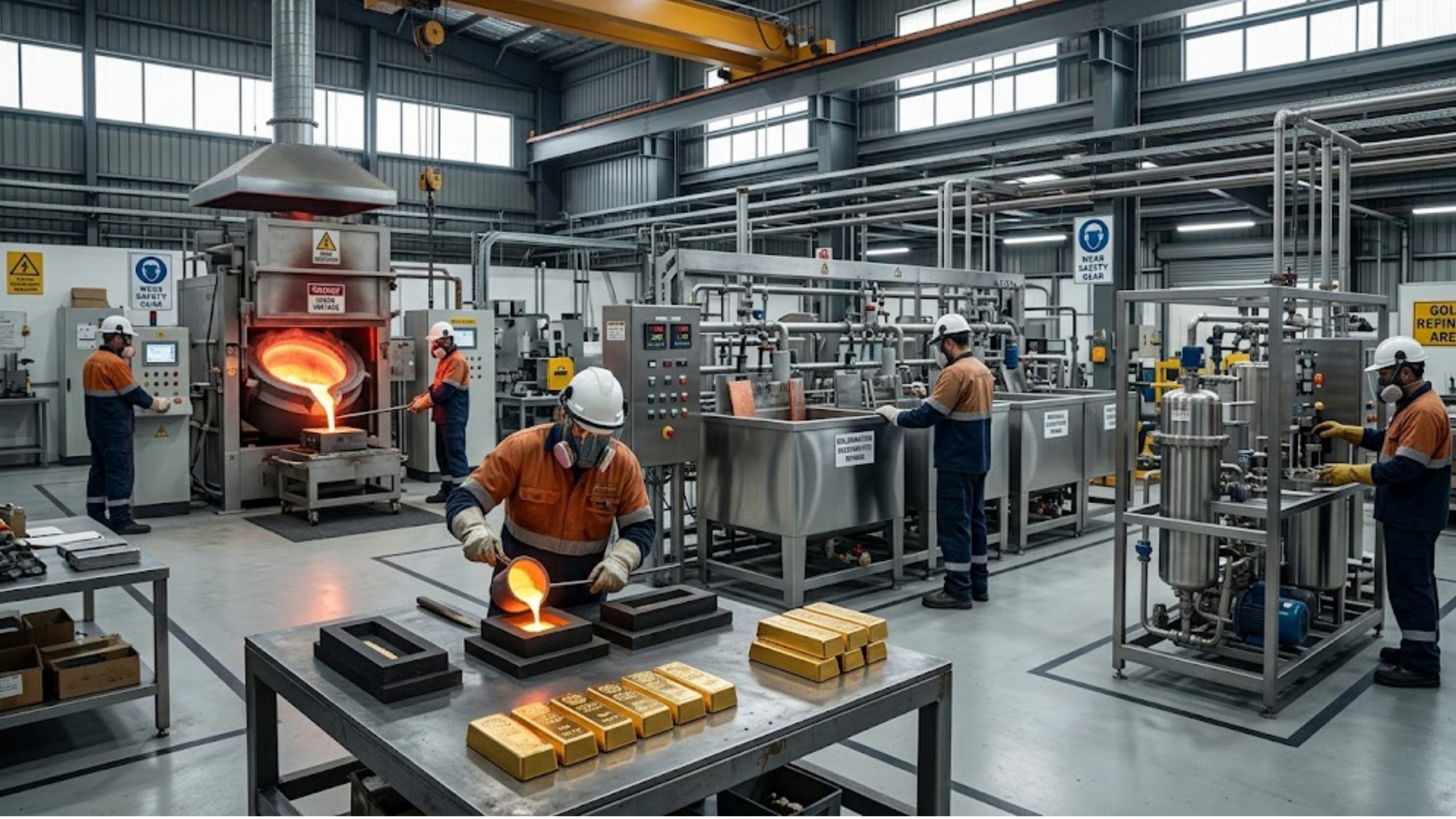 Gold Refining Process Step by Step Guide