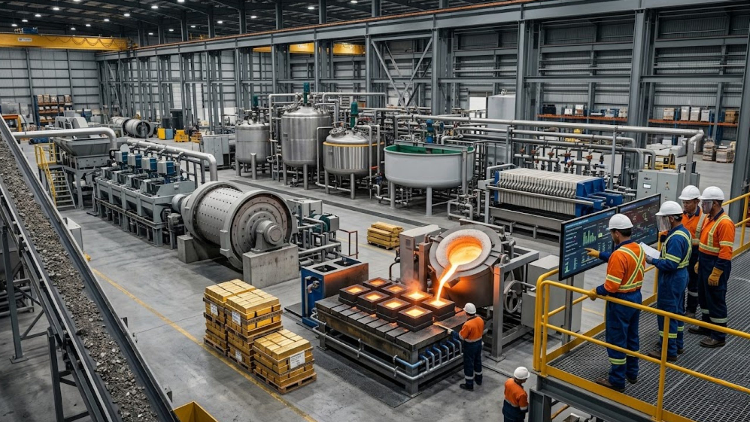 Investment Required for Metal Refining Plant