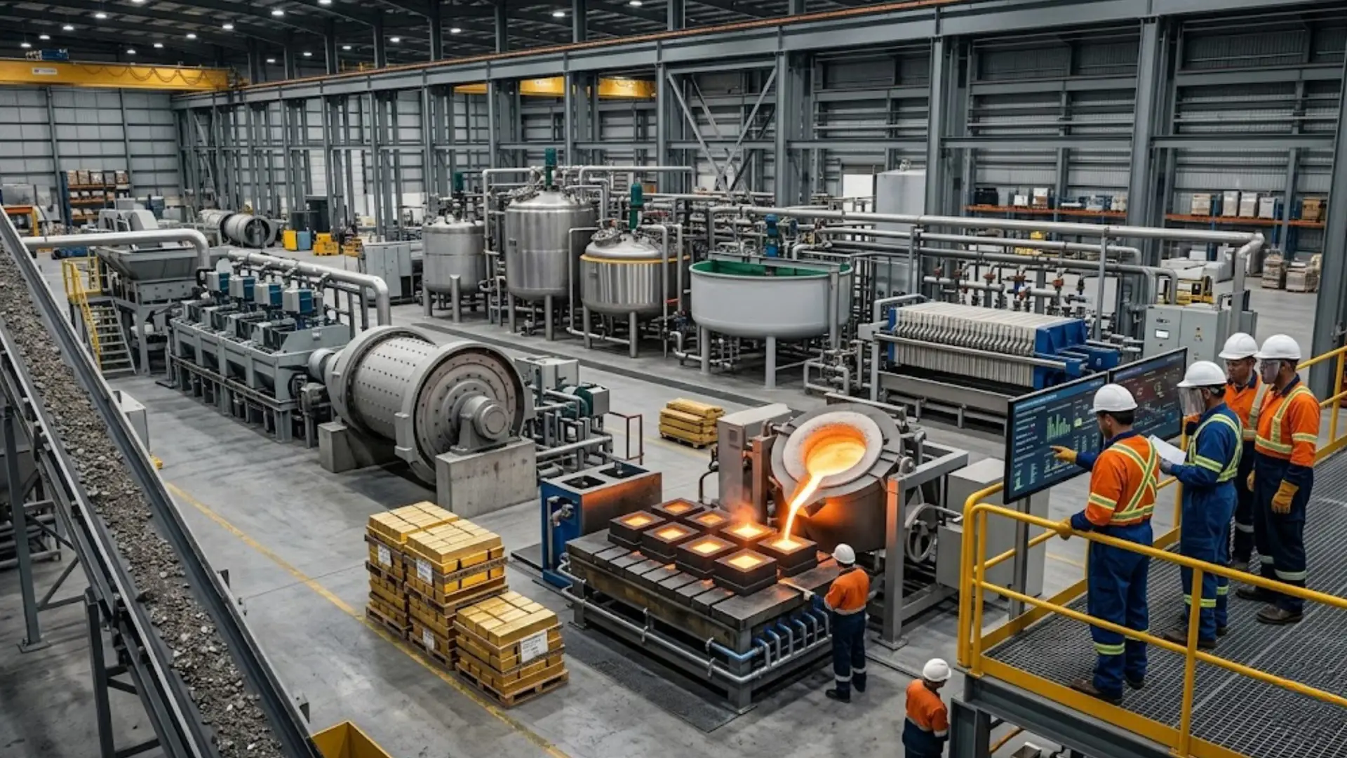 Investment Required for Metal Refining Plant