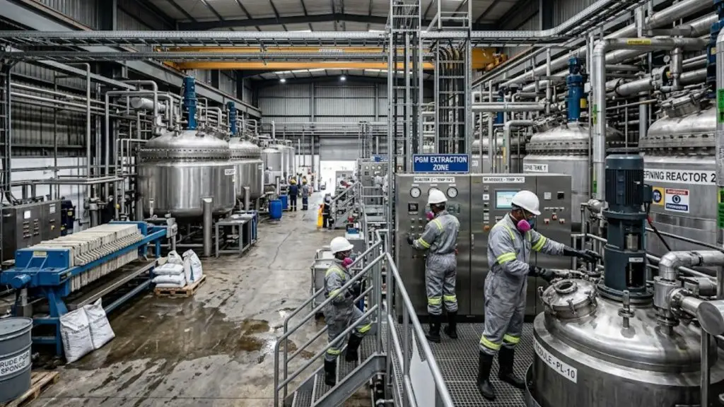 PGM Refining System for Industrial Use Guide