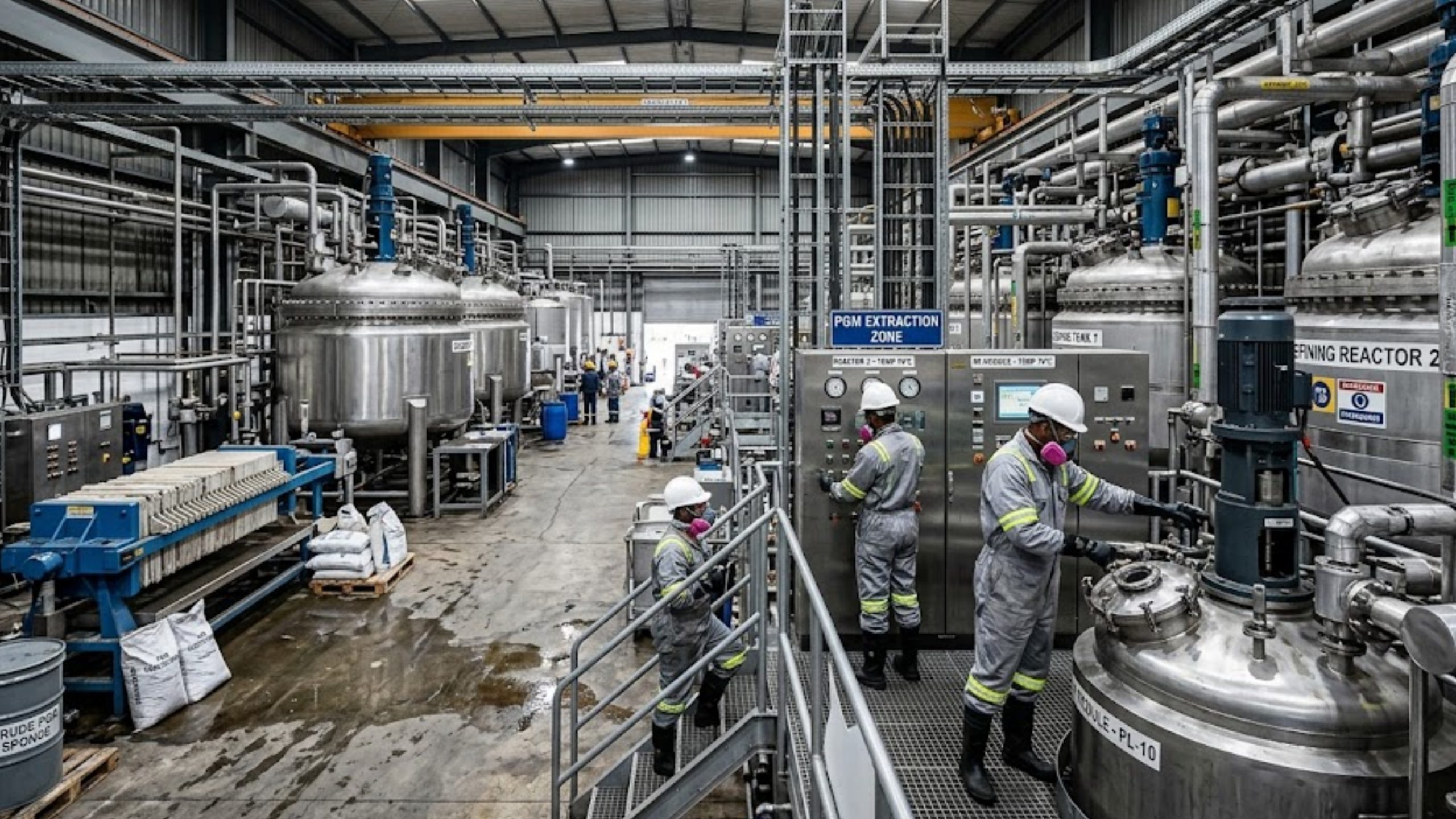 PGM Refining System for Industrial Use Guide