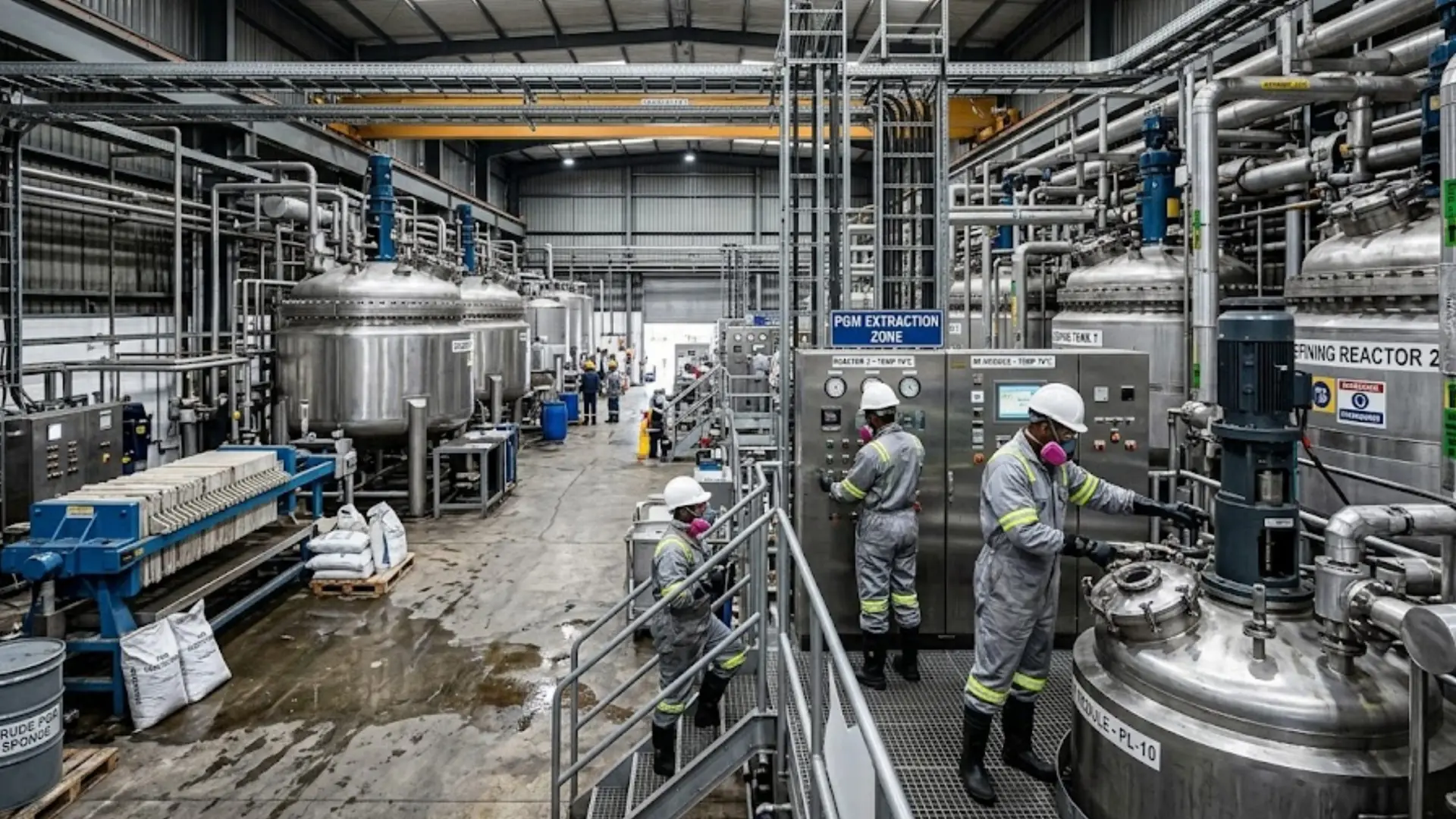 PGM Refining System for Industrial Use Guide